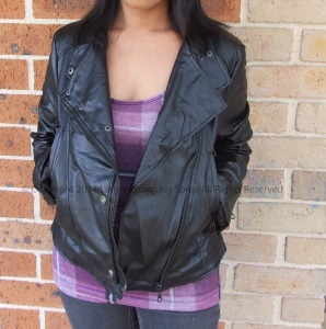 Leather Jacket Front